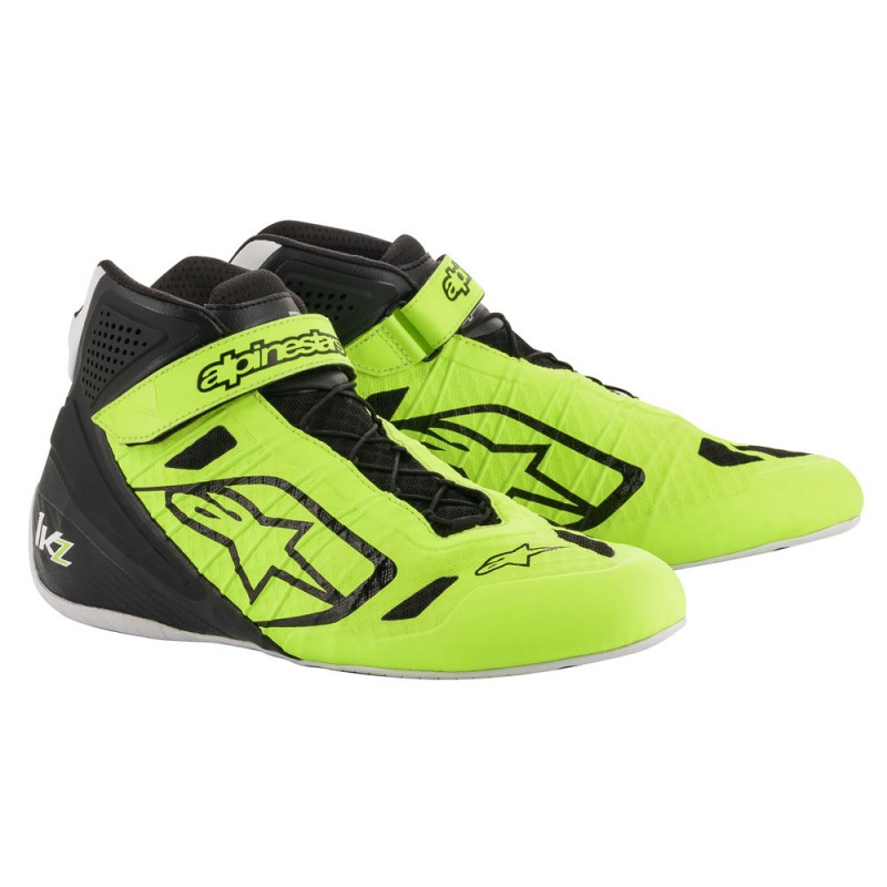 Alpinestars 1-KZ Shoes yellow fluo/black
